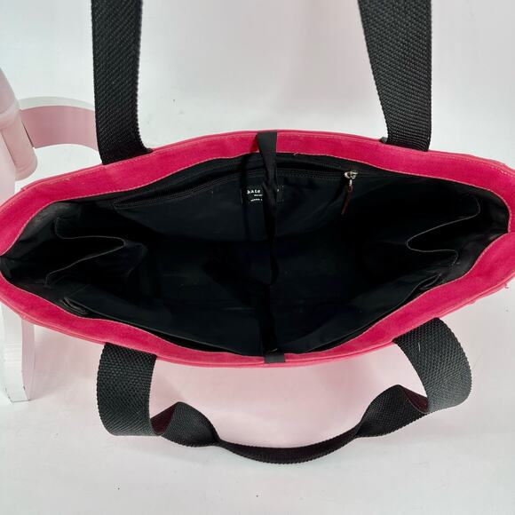 Kate Spade hot pink canvas picnic tote - Picture 6 of 10